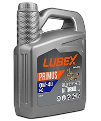 Масло моторное Lubex Primus EC 0W-40 4 л синт.