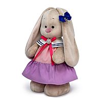 Мягкая игрушка Зайка Ми Розовый закат 25 см