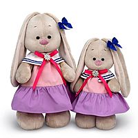 Мягкая игрушка Зайка Ми Розовый закат 25 см