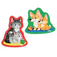 Пазл магнитный Домашние питомцы