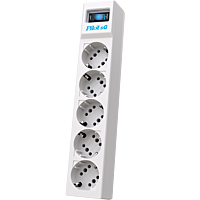 Сетевой фильтр Pilot SG 3м (5 розеток) белый (коробка)