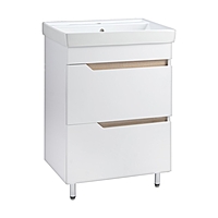 Тумба "Анталия 60-2" с раковиной Енисей 44 см х 58 см х 82 см