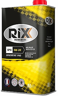 Масло моторное RIXX TP X 5W-30 C2/C3 1 л синт.