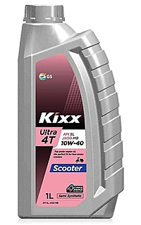 Масло моторное Kixx Ultra 4T Scooter SL 10W-40 1 л п/синт.