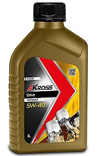 Масло моторное AKross Drive 5W-40 1 л синт.