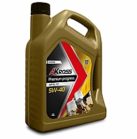 Масло моторное AKross Premium Progress 5W-40 4 л синт.