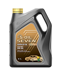 Масло моторное S-Oil Seven Gold #9 A5/B5 5W-30 4 л синт.