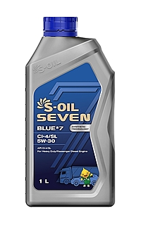 Масло моторное S-Oil Seven Blue #7 CI-4/SL 5W-30 1 л синт.