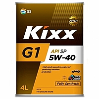 Масло моторное Kixx G1 5W-40 SP 4 л синт.