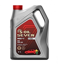 Масло моторное S-Oil Seven Red #7 SN 5W-30 4 л синт.