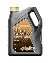 Масло моторное S-Oil Seven Gold #9 C3 5W-40 4 л синт.