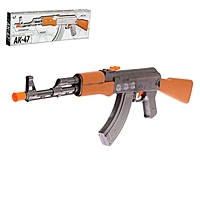 Автомат игрушечный АК-47, световые и звуковые эффекты, музыкальный