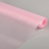 Коврик противоскользящий 30х150 см "Круги", цвет розовый, прозрачный