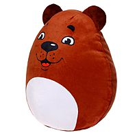 Мягкая игрушка-подушка Медведь 30 см