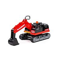 Игрушка Гусеничный экскаватор MAMMOET Монолит в сеточке