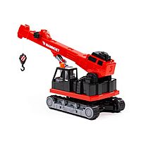 Игрушка Гусеничный кран MAMMOET Монолит в сеточке
