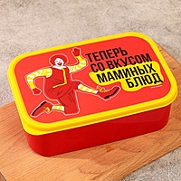 Ланч-бокс прямоугольный «Вкус маминых блюд», 1200 мл