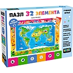 Пазл напольный Планета и ее обитатели 32 элемента