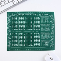 Коврик для мыши «Таблица умножения»,  22 х 18 см