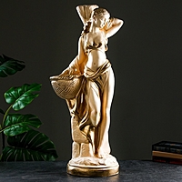 Фигура с кашпо "Афродита" слоновая кость, 85х40х30см