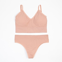 Комплект женский (топ, трусы) 118 цвет пудра, р-р 42-44