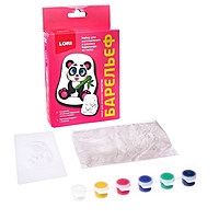 Барельефы из гипса "Весёлая панда" Пз/Г-029