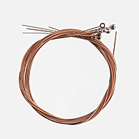 Струны для акустической гитары Music Life 6 шт., медная оплетка