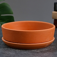 Горшок бонсайница "Огма" терракот, 0,7 л