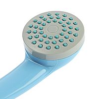 Портативный походный душ ZEIN: лейка, шланг, помпа с USB-кабелем, держатель, крючок