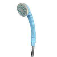 Портативный походный душ ZEIN: лейка, шланг, помпа с USB-кабелем, держатель, крючок