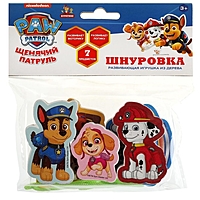 Игрушка деревянная шнуровка-бусы  "Щенячий Патруль" 341546
