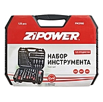 Набор инструментов Zipower 125 предметов PM3980