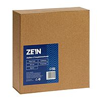 Лейка стационарная ZEIN, 1 режим, круглая, d=20 см, пластик, хром