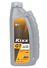 Масло моторное Kixx G1 A3/B4 5W-40 1 л синт.
