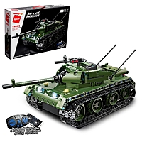 Конструктор радиоуправляемый «Боевой танк», 418 деталей