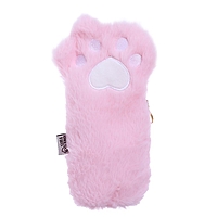 Пенал мягкий 1 отд. Плоский 125*230 Calligrata "Кошачья лапка" розовый цвет