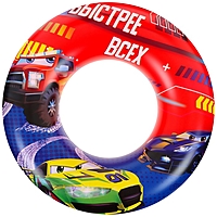 Круг надувной "Машинки" для плавания детский