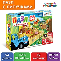 Пазл с липучками «Синий трактор: На ферме и в лесу»