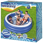 Бассейн надувной Семейный 231х219х79см 54422 Bestway