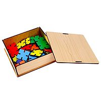 Настольная игра Умный конструктор из дерева 30 деталей