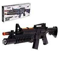 WOOW TOYS Автомат М4А1, световые, звуковые эффекты, работает от батареек