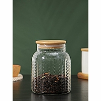 Банка для сыпучих продуктов "Эко. Хрусталик" 11х14,5 см