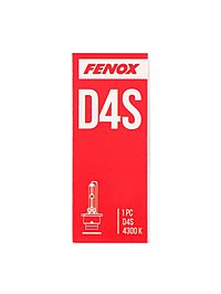 Ксеноновая лампа FENOX автомобильная, универсальная, d=4S, 4300 K, BX1600