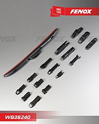 Щетка стеклоочистителя Fenox 15" 380 мм WB38240 гибридная