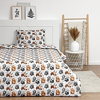 КПБ "LoveLife" 1.5 сп 150*200 см, 150*210 см, 49*69 см -1 шт, МИКС, 100% хлопок,бязь120г/м2   938064