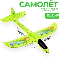 Самолет «Супербыстрый», 35 х 37, зелёный