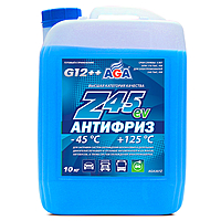 Антифриз AGA Z45ev G12++ 10 кг синий