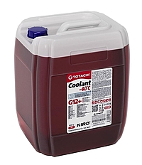 Антифриз Totachi Niro Coolant Red G12+ -40°C 10 кг красный