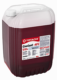 Антифриз Totachi Niro Coolant Red G12+ -40°C 20 кг красный