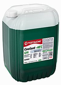 Антифриз Totachi Niro Coolant Green G11 -40°C 20 кг зеленый